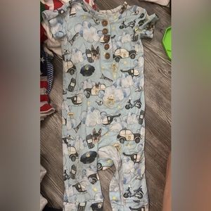 Posh Peanut Police Romper